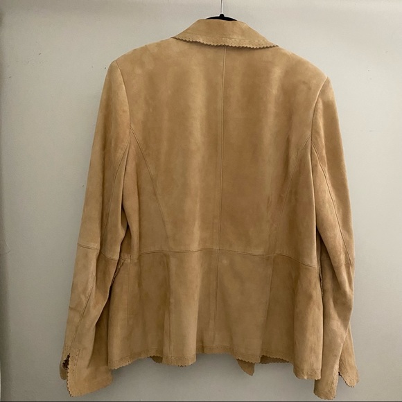 Ellen Tracy Suede Leather Jacket - Picture 11 of 13
